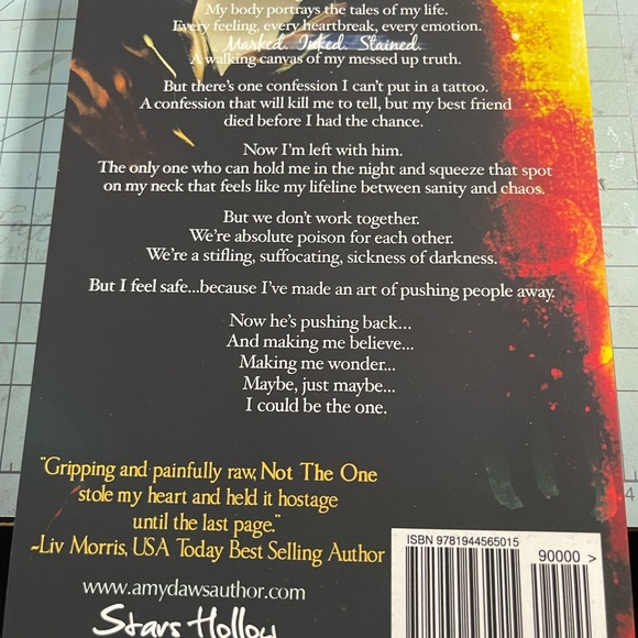 Not the One by Amy Daws SIGNED - Picture 3 of 3